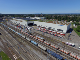 St. Margrethen, neustes Schweizer Werk der Stadler Rail